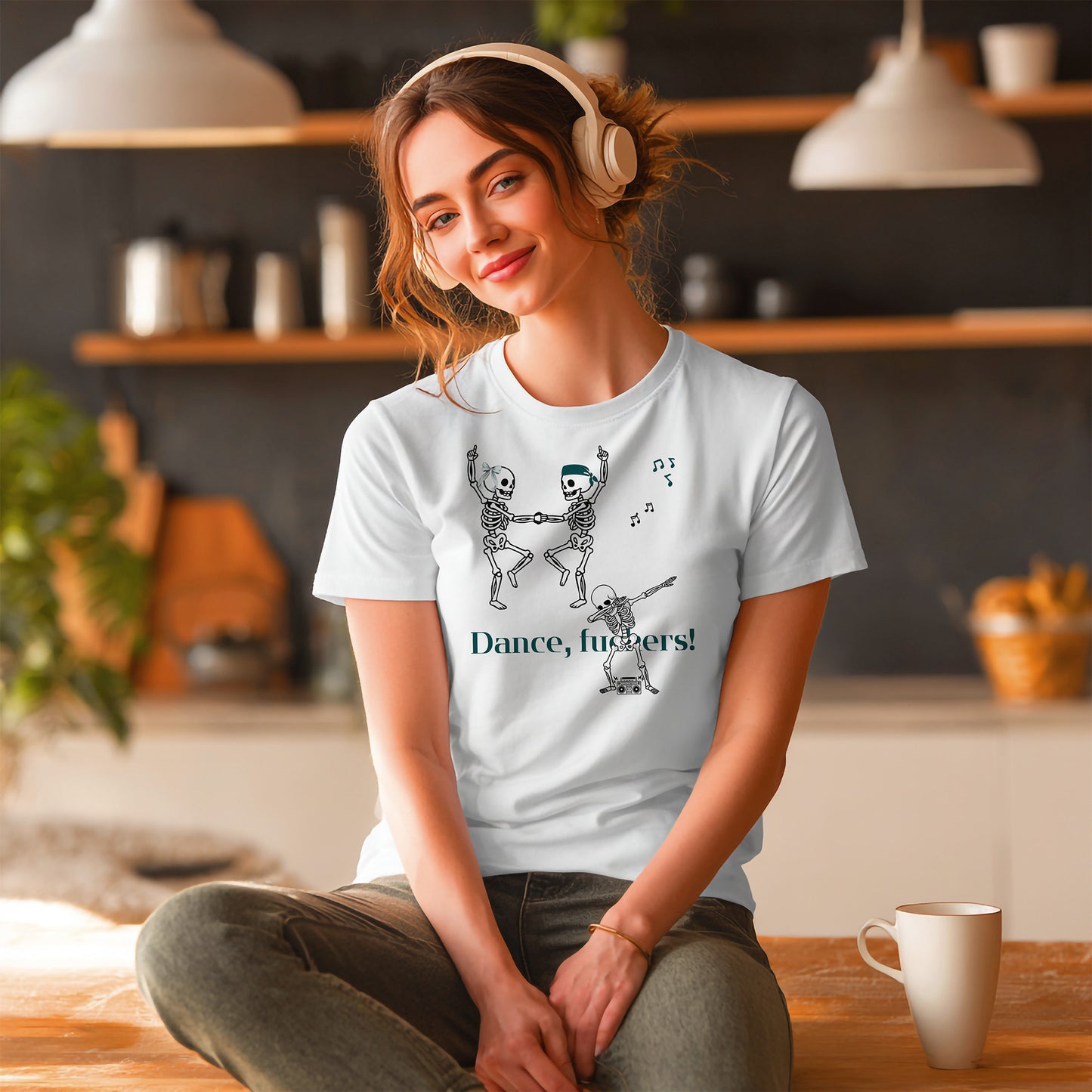 T-shirt: Dance, fu**ers!