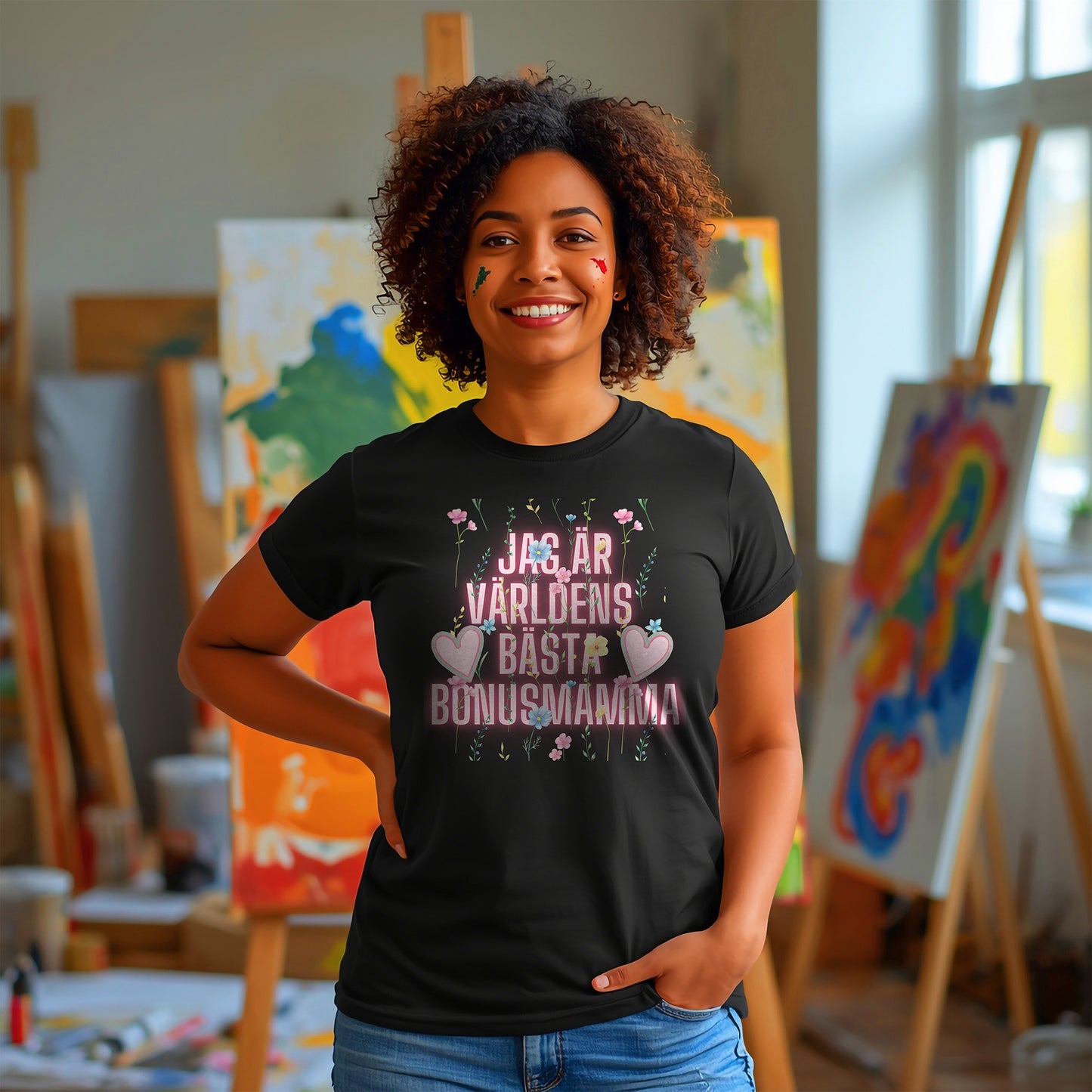 T-shirt: Jag är världens bästa bonusmamma