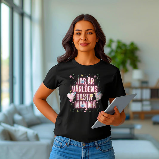 T-shirt: Jag är världens bästa mamma