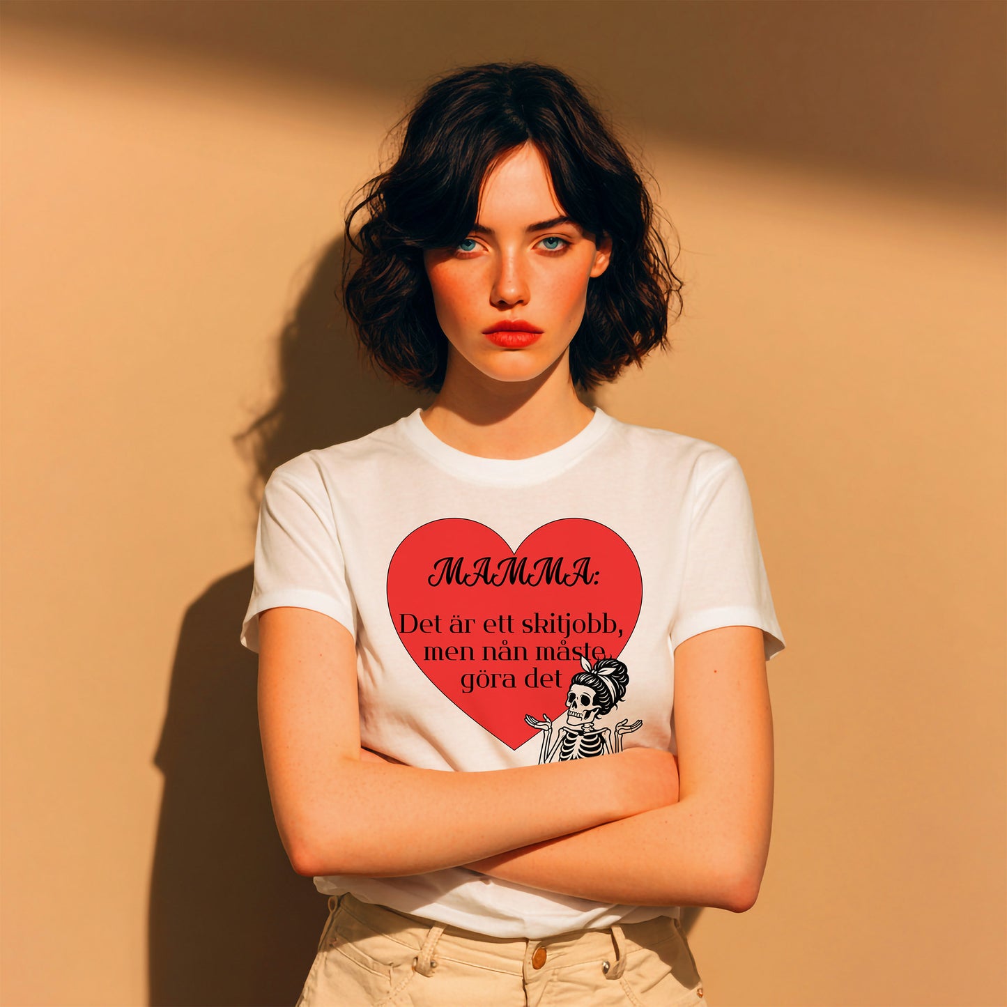 T-shirt: Mamma: Det är ett skitjobb